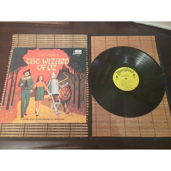 Walt Disney Lp The Songs From The The Wizard Of Oz On Disneyland - Picture 1 of 2